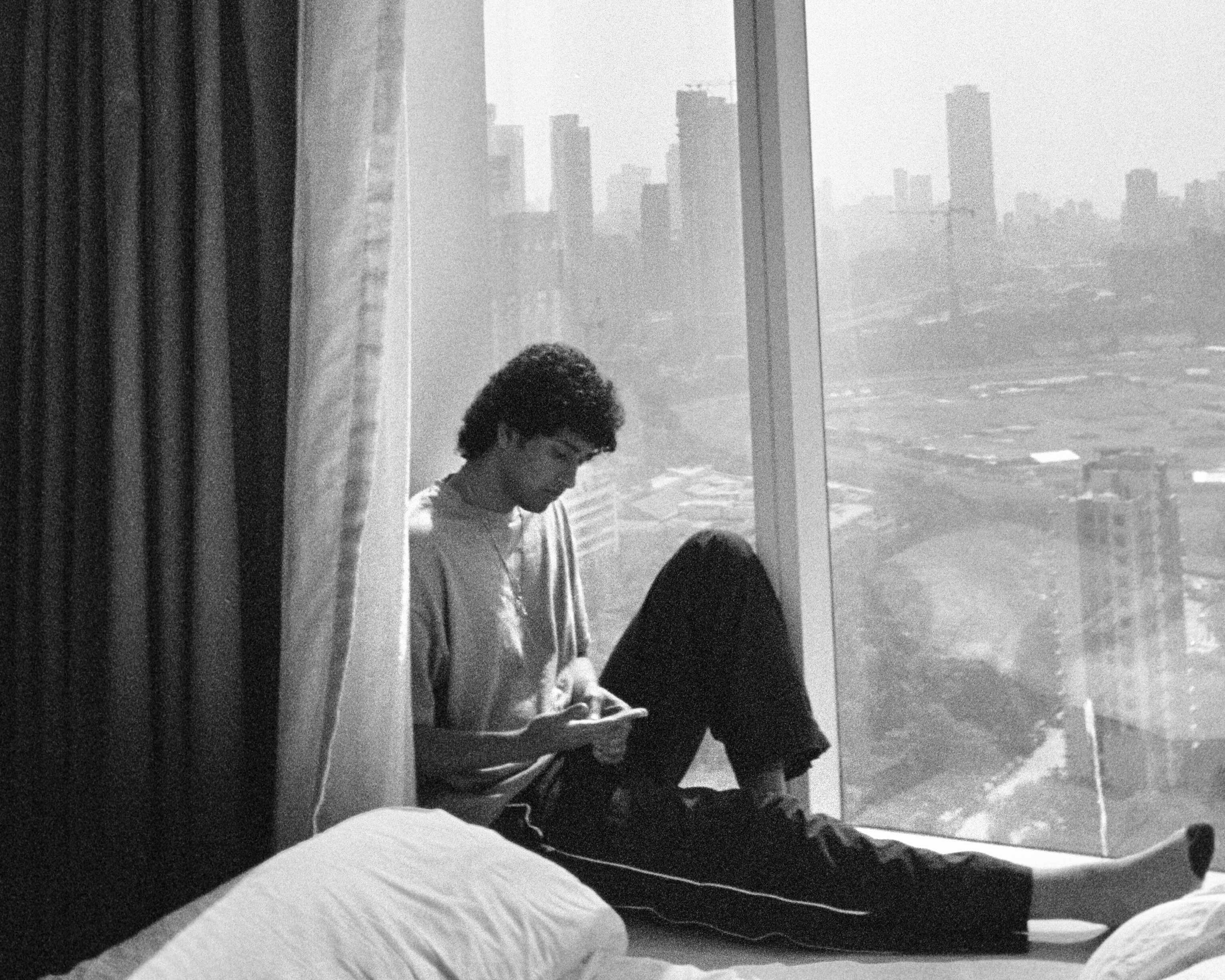 Rohit Patnala portrait — visual artist, DJ, and creative director from Houston, Texas